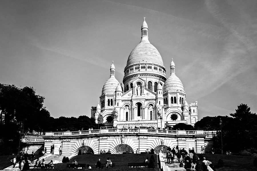 Sacre Coeur bazilika Paryžiuje