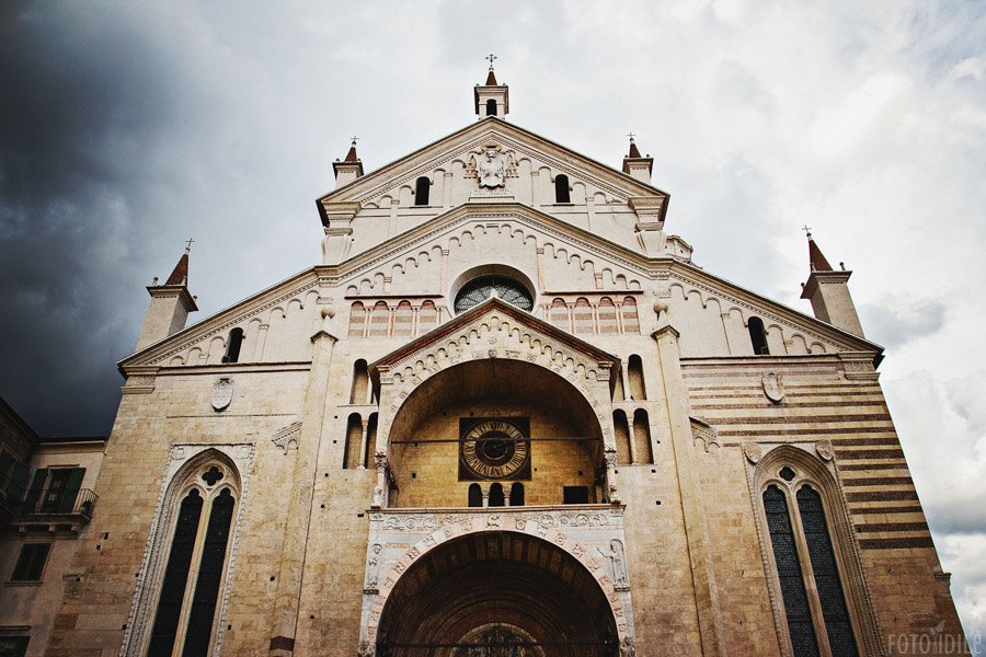 Įspūdinga Veronos bažnyčių architektūra