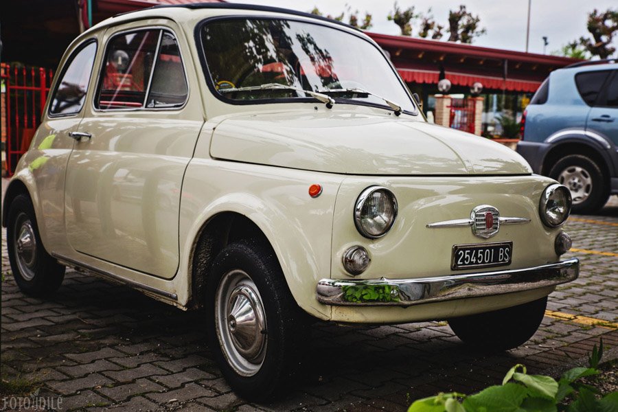 Itališkas Fiat One vestuvėms