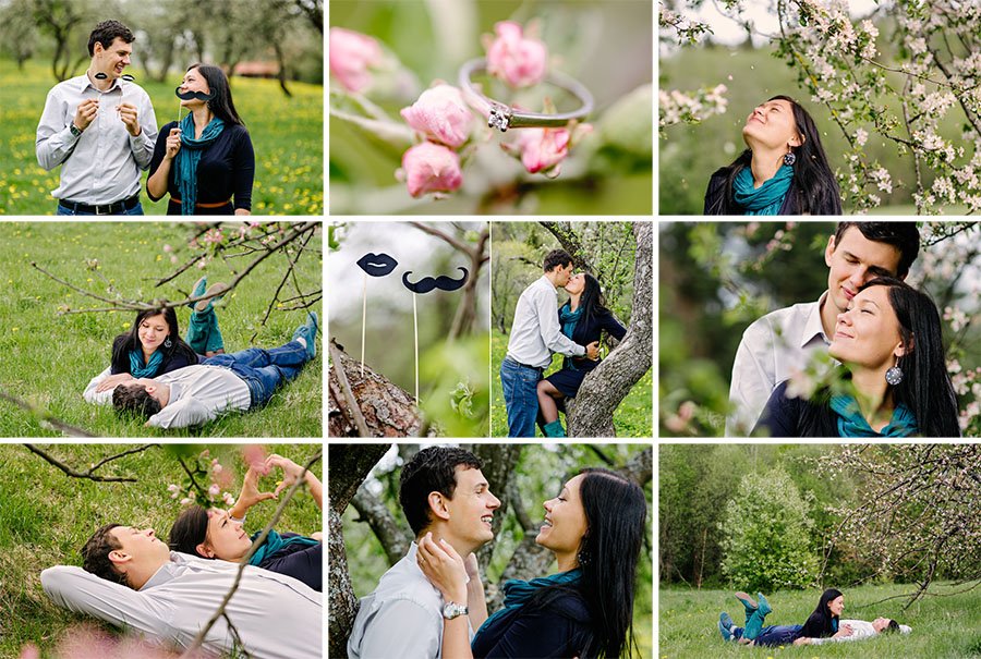 Love story Belmonto obelų soduose