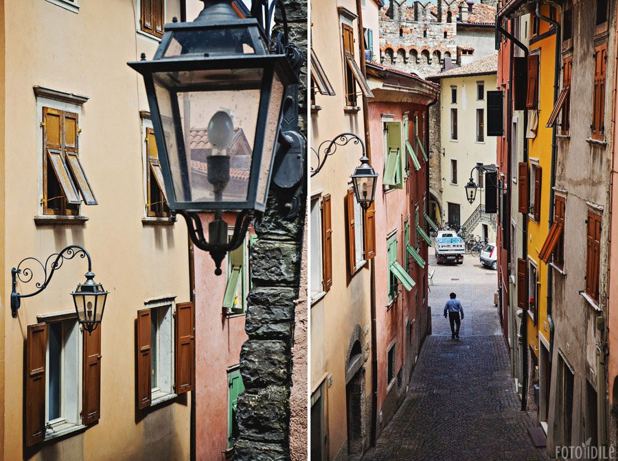 Riva del Garda senamiestis Italijoje