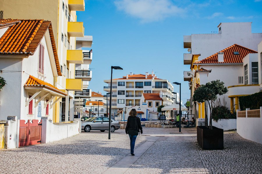 Romantiškas pasivaikščiojimas Santa Cruze Portugalijoje