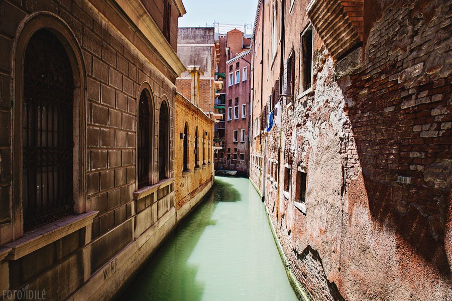 Senovę menantis Venecijos kanalas