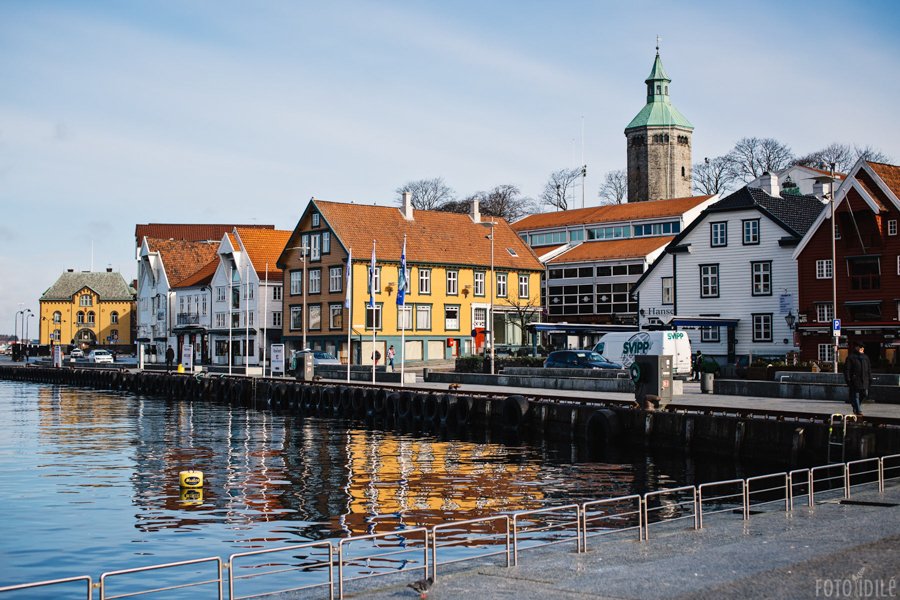 Skandinaviškas stilius Stavangeryje Norvegijoje