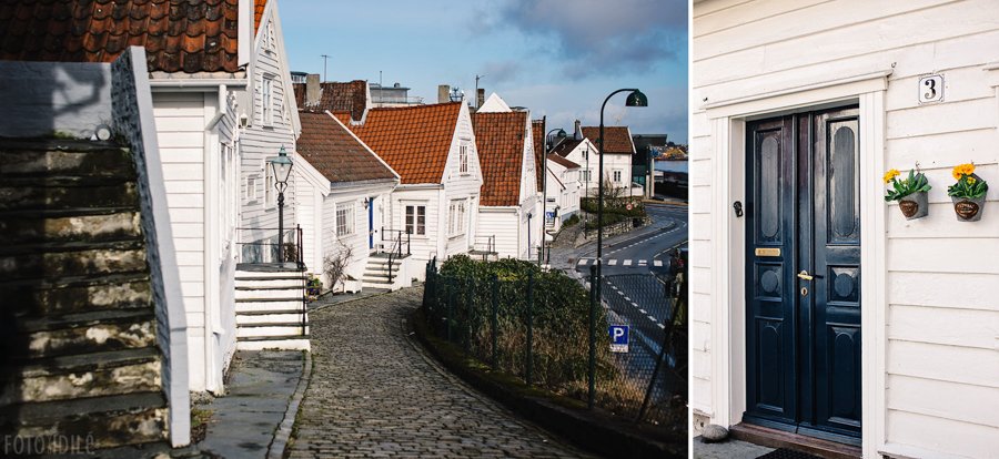Stavangerio senamiestis Norvegijoje