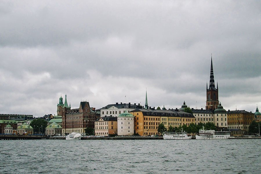Vaizdas iš Stokholmo rotušės