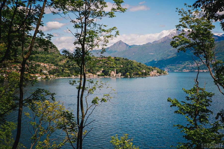 Vandens kelias į Villa Balbianello Komo ežeru