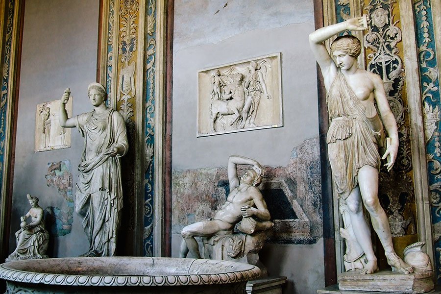 Vatikano muziejaus eksponatai