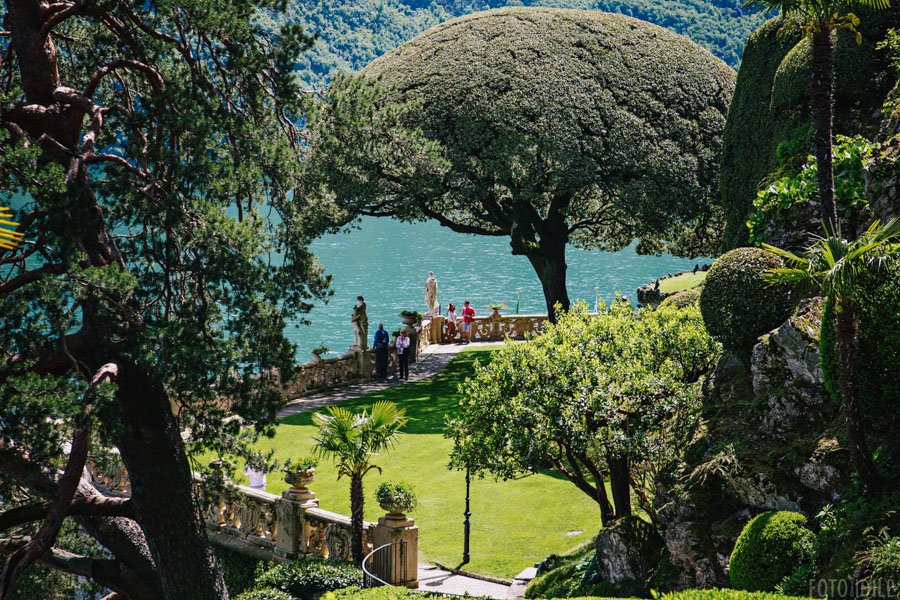 Vestuvės Villa Balbianello prie Komo ežero