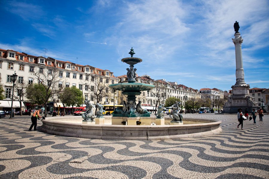 Grindinio mozaika Lisabonoje