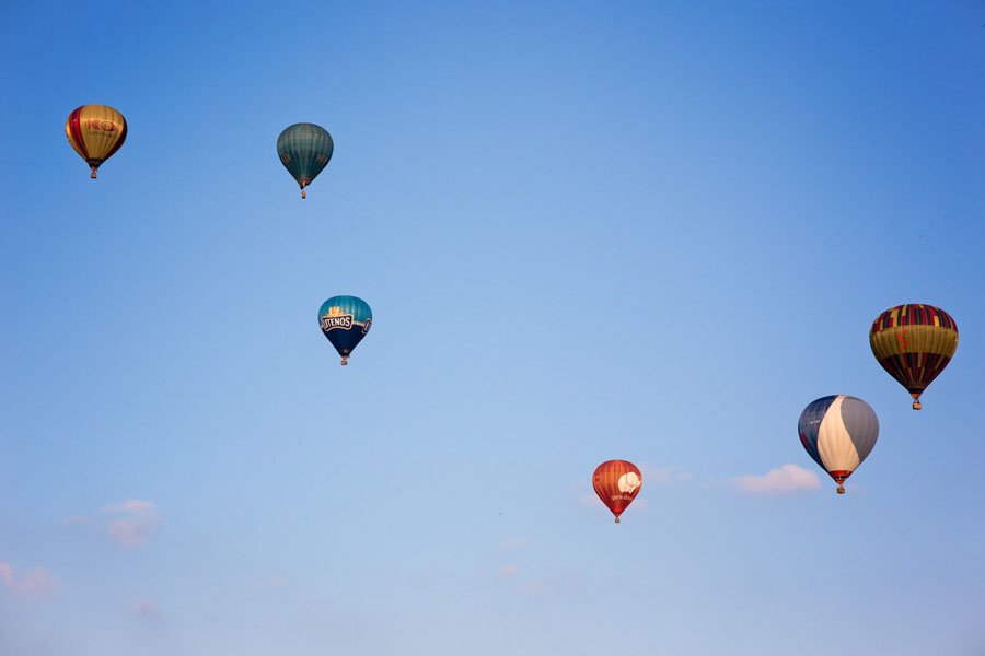 Oro balionai Vilniuje