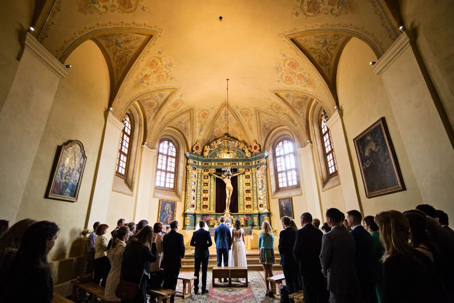 Vestuvės Šv. Florijono koplyčioje Bernardinų bažnyčioje