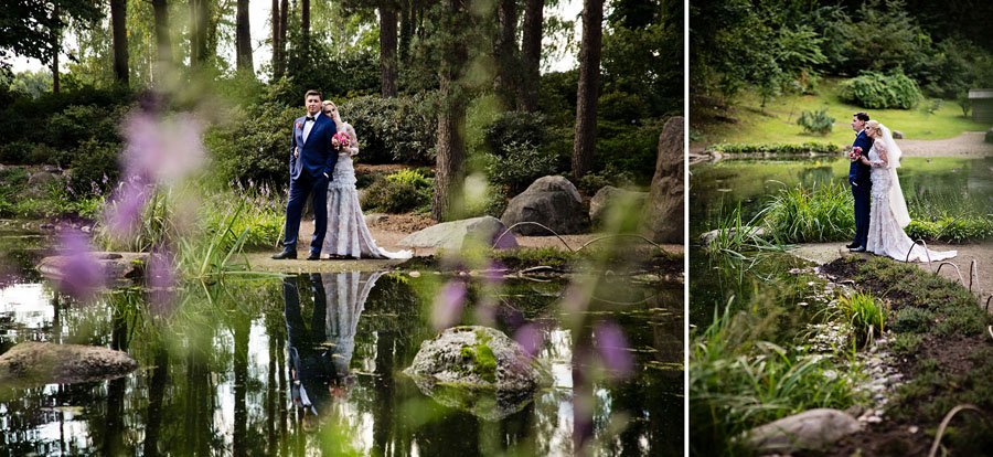 Vestuvinė fotosesija japoniškame sode