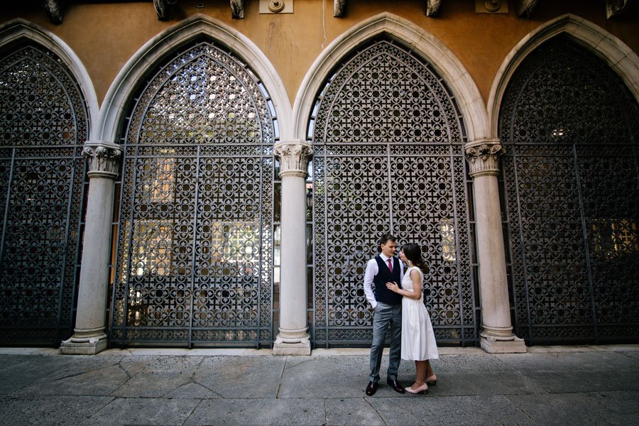 Kūrybingi vestuvių fotografai Venecijoje