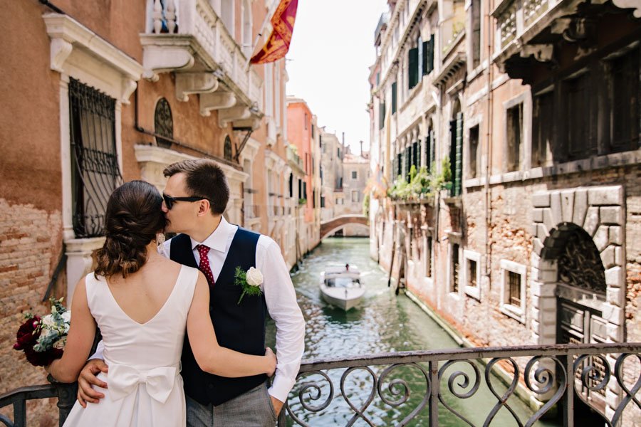 Vestuvių fotografai pažįstantys Veneciją