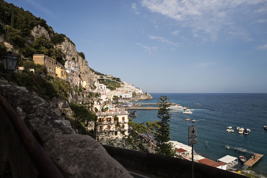Amalfi miestelis Italijoje