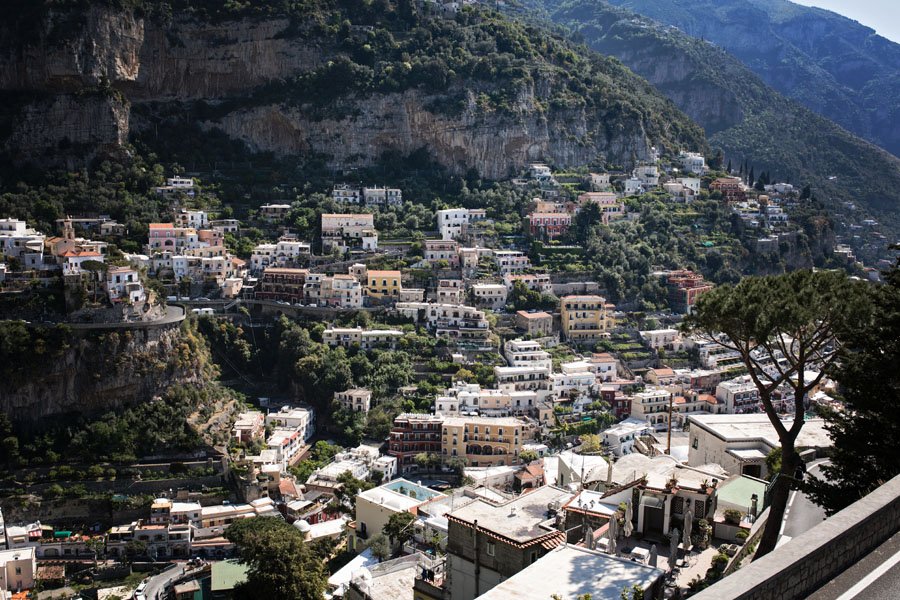 Amalfi pakrantės serpantinai