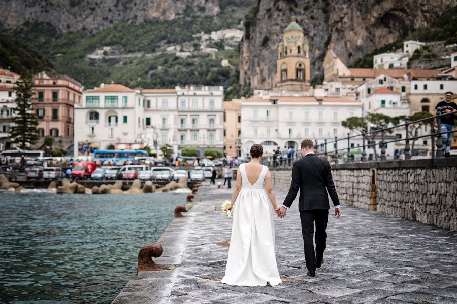 Vestuvių fotosesija Amalfyje