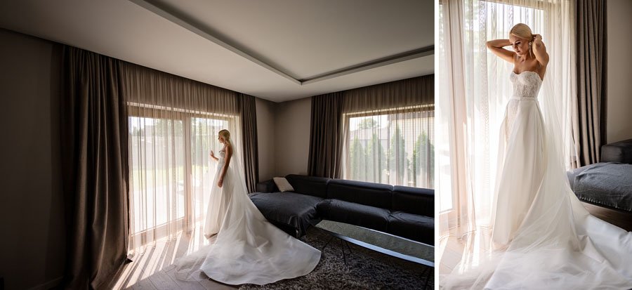 Vestuvių fotografai Skaudvilėje kuria nuotakos portretą