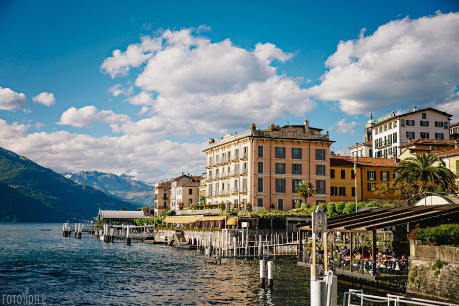 Fotosesijos prie Komo ežero Italijoje idėja
