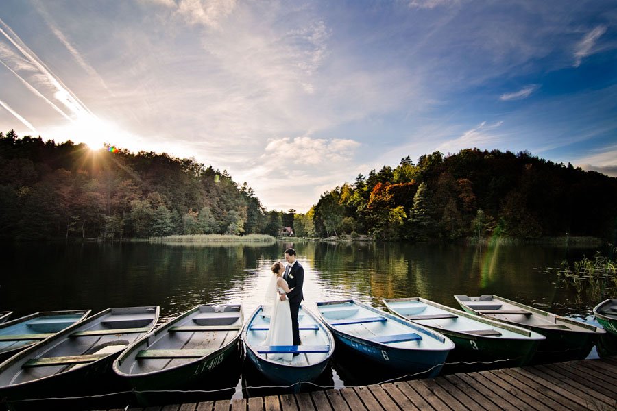 Vestuvių fotosesija prie Žaliųjų ežerų